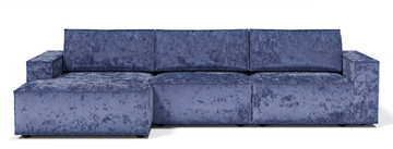 Угловой диван с оттоманкой Лофт 357х159х93 (Ремни/Тик-так) в Орле