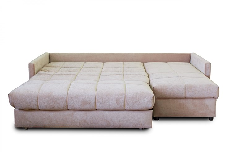 Угловой диван Аккордеон 043, 1400 с оттоманкой 700, ППУ в Орле - изображение 1