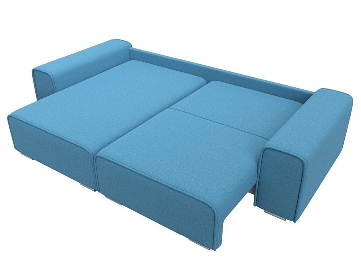 Угловой диван Лига-029, Амур голубой (Рогожка) в Орле - изображение 2