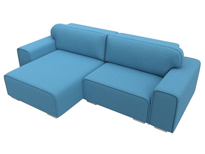 Угловой диван Лига-029, Амур голубой (Рогожка) в Орле - изображение 4