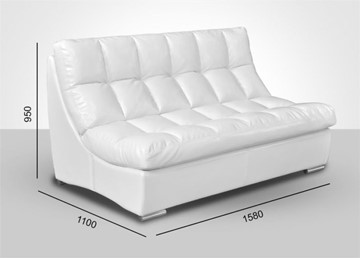 Прямой диван Брайтон без механизма 1580*1100*950 в Орле