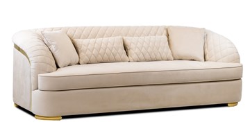 Прямой диван Бурже, с металлическим декором в Орле