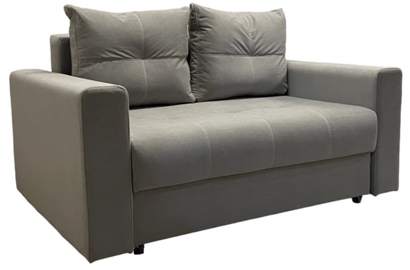 Прямой диван Комфорт 7 1200 ППУ+ЛАТЫ, широкий подлокотник в Орле - изображение