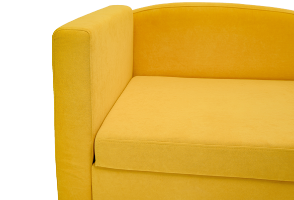 Диван-кровать левая Тедди желтый в Орле - изображение 2