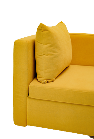 Диван-кровать левая Тедди желтый в Орле - изображение 5