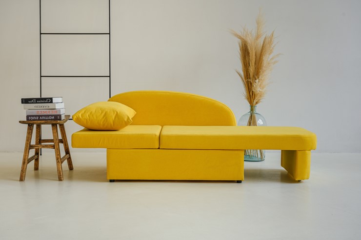 Диван-кровать левая Тедди желтый в Орле - изображение 20