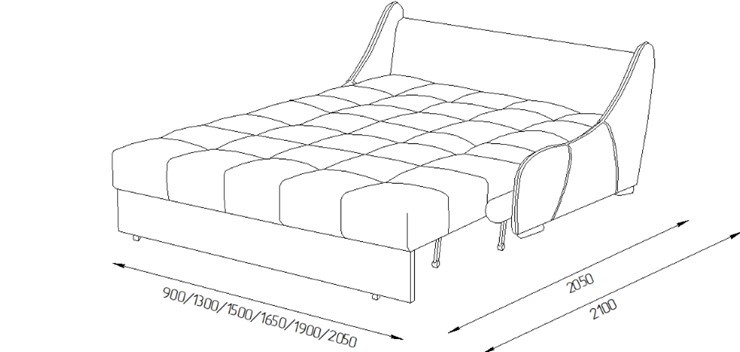 Прямой диван Токио 205 (ППУ) в Орле - изображение 4