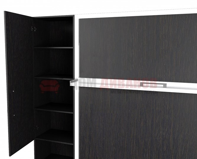 Диван Кровать-трансформер Smart (КД 1400+ШП+Пуф), шкаф правый, левый подлокотник в Орле - изображение 3