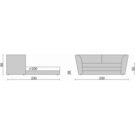 Круглый диван-кровать Смайл в Орле - изображение 6