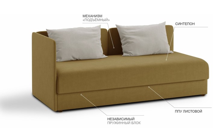 Прямой диван Орлеан 2 БД в Орле - изображение 6