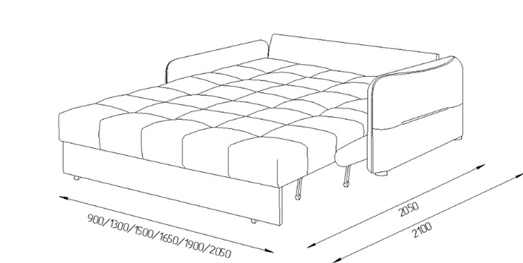 Прямой диван Токио 2 150 (НПБ) в Орле - изображение 7