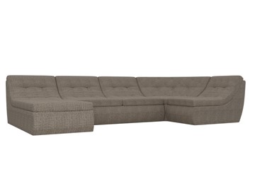 Модульный П-образный диван Холидей, Корфу 03 (рогожка) в Орле
