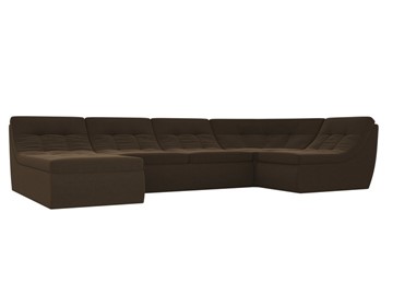 Модульный раскладной диван Холидей, Коричневый (микровельвет) в Орле