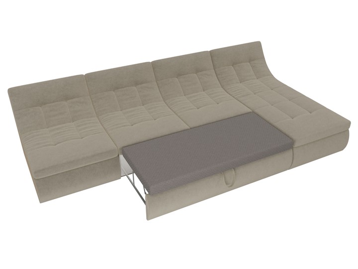 Модульный угловой диван Холидей, Бежевый (микровельвет) в Орле - изображение 6