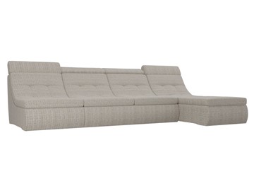 Модульный раскладной диван Холидей люкс, Корфу 02 (рогожка) в Орле