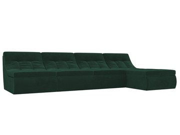 Модульный угловой диван Холидей, Зеленый (велюр) в Орле