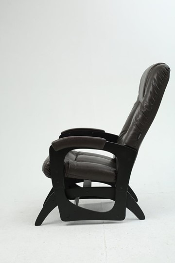 Кресло-качалка Леон маятниковая, экокожа favorit 7 венге 29-К-В в Орле - изображение 3