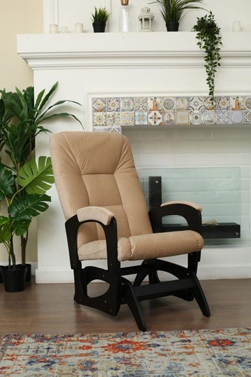 Кресло-качалка Леон маятниковая, ткань AMIGo песок 29-Т-П в Орле - изображение 3