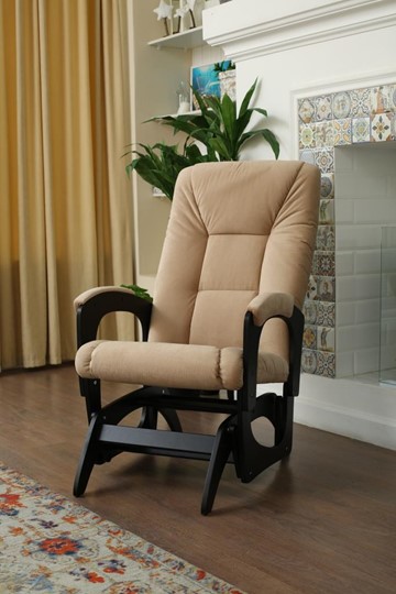 Кресло-качалка Леон маятниковая, ткань AMIGo песок 29-Т-П в Орле - изображение 4