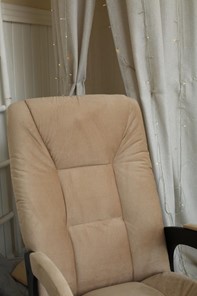 Кресло-качалка Леон маятниковая, ткань AMIGo песок 29-Т-П в Орле - предосмотр 7