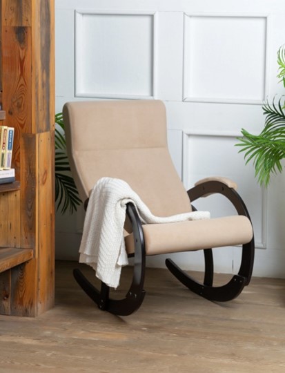 Кресло-качалка Корсика, ткань Amigo Beige 34-Т-AB в Орле - изображение 7