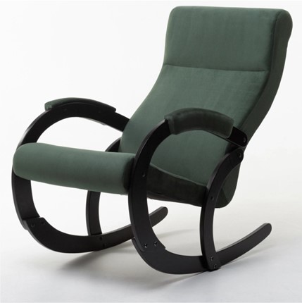 Кресло-качалка в гостиную Корсика, ткань Amigo Green 34-Т-AG в Орле - изображение