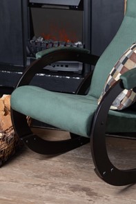 Кресло-качалка в гостиную Корсика, ткань Amigo Green 34-Т-AG в Орле - предосмотр 6