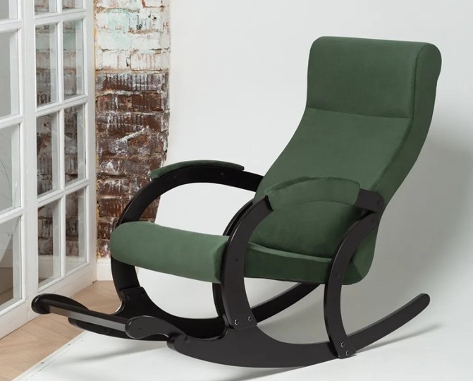 Кресло-качалка Марсель, ткань Amigo Green 33-Т-AG в Орле - изображение 3
