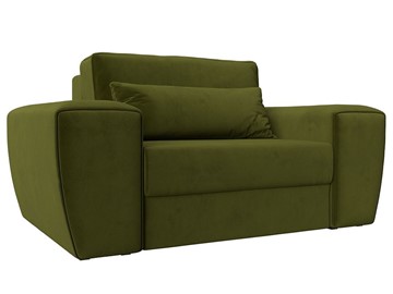Мягкое кресло Лига-008, Зеленый (Микровельвет) НПБ в Орле