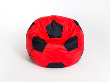 Кресло-мешок Мяч малый, красно-черный в Орле
