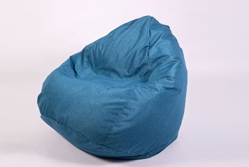 Кресло-мешок Юниор, рогожка синий в Орле
