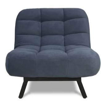 Кресло на ножках Абри опора металл (синий) в Орле - изображение 1