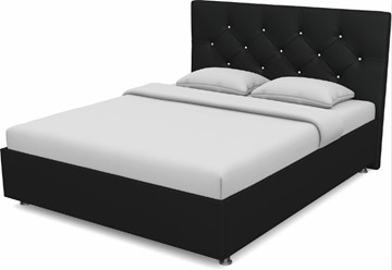 Полуторная кровать Моника 1400 с основанием (Nitro Black) в Орле