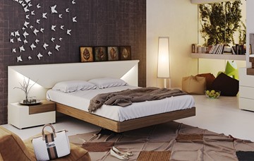 Двуспальная кровать Elena с подсветкой (180x200) в Орле - предосмотр 1