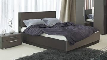 Кровать с механизмом 2-спальная Наоми 1600, цвет Фон серый, Джут СМ-208.01.02 в Орле - предосмотр