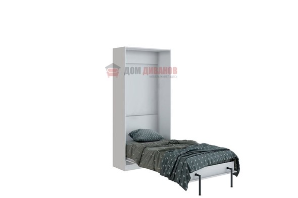 Кровать-шкаф Велена 1, 800х2000, цвет белый в Орле - изображение