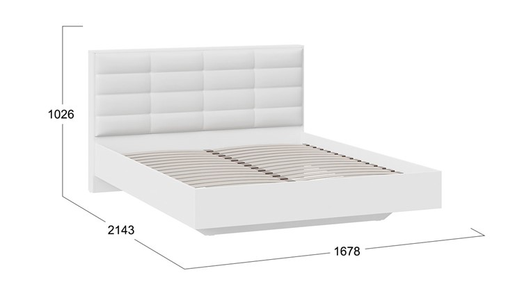 Спальная кровать Агата тип 1 (Белый) в Орле - изображение 2