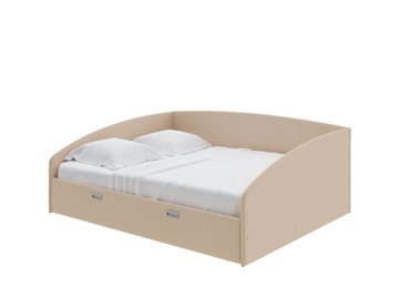 Кровать спальная Bono 180х200, Рогожка (Savana Camel) в Орле