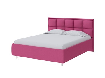 Кровать в спальню Chessy 160х200, Рогожка (Savana Berry (фиолетовый)) в Орле