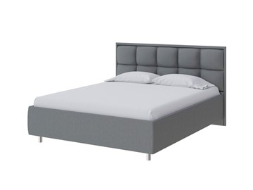 Двуспальная кровать Chessy 160х200, Рогожка (Savana Grey (серый)) в Орле