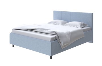 Кровать в спальню Como (Veda) 3 140x200, Велюр (Scandi Cotton 21 Китайский Голубой) в Орле
