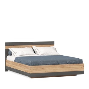 Двуспальная кровать Фиджи 1600 с подъемным механизмом ЛД 659.073, Дуб золотой/Антрацит в Орле