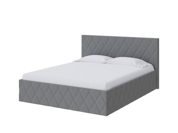 Кровать в спальню Fresco 140х200, Рогожка (Savana Grey (серый)) в Орле