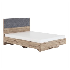 Кровать 2-спальная Николь (мод.1.3) 1,6 серый текстиль, с ортопедическим основанием в Орле