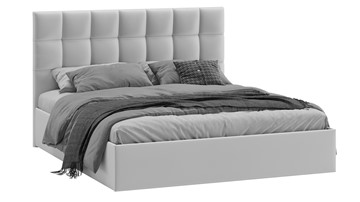 2-спальная кровать с подъемным механизмом Эмбер (Велюр Confetti Silver) в Орле