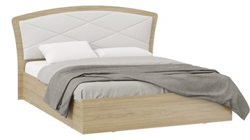 Кровать 2-х спальная с подъемным механизмом Сэнди Тип 1 без заглушины (Вяз благородный/Белый) в Орле