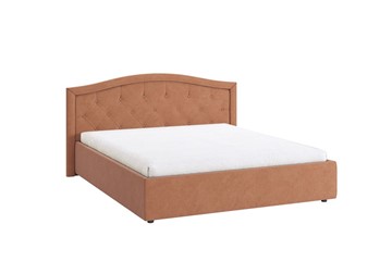 Кровать в спальню Верона 2 1.6, персик (велюр) в Орле