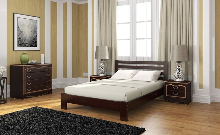 Кровать Вероника (Белый Античный) 160х200 в Орле - изображение 4