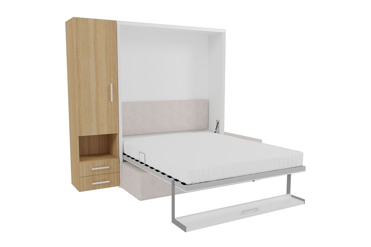 Кровать-трансформер Smart (ШЛ+К 1400), шкаф левый в Орле - изображение 1
