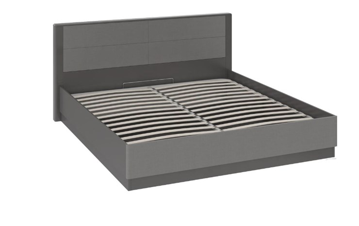Кровать с механизмом 2-спальная Наоми 1600, цвет Фон серый, Джут СМ-208.01.02 в Орле - изображение 1